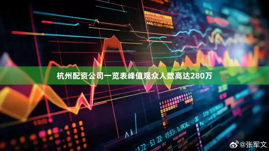 杭州配资公司一览表峰值观众人数高达280万