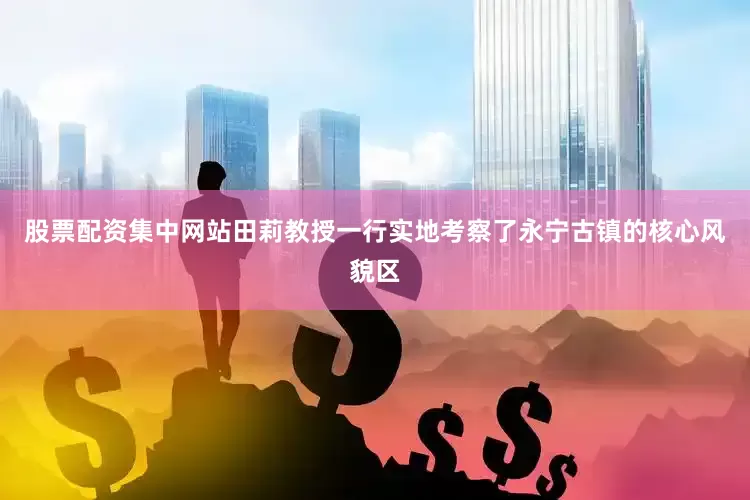 股票配资集中网站田莉教授一行实地考察了永宁古镇的核心风貌区