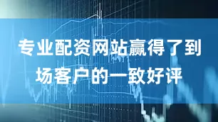 专业配资网站赢得了到场客户的一致好评