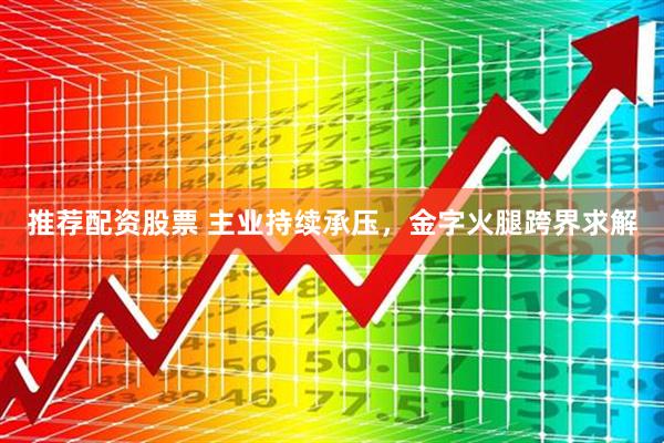 推荐配资股票 主业持续承压，金字火腿跨界求解
